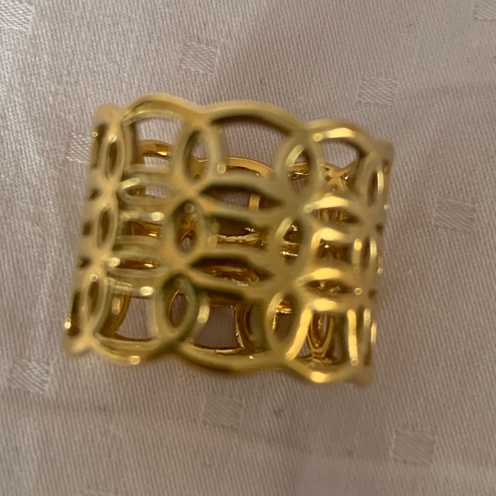 Links of London Ovals Gold Ring size 7